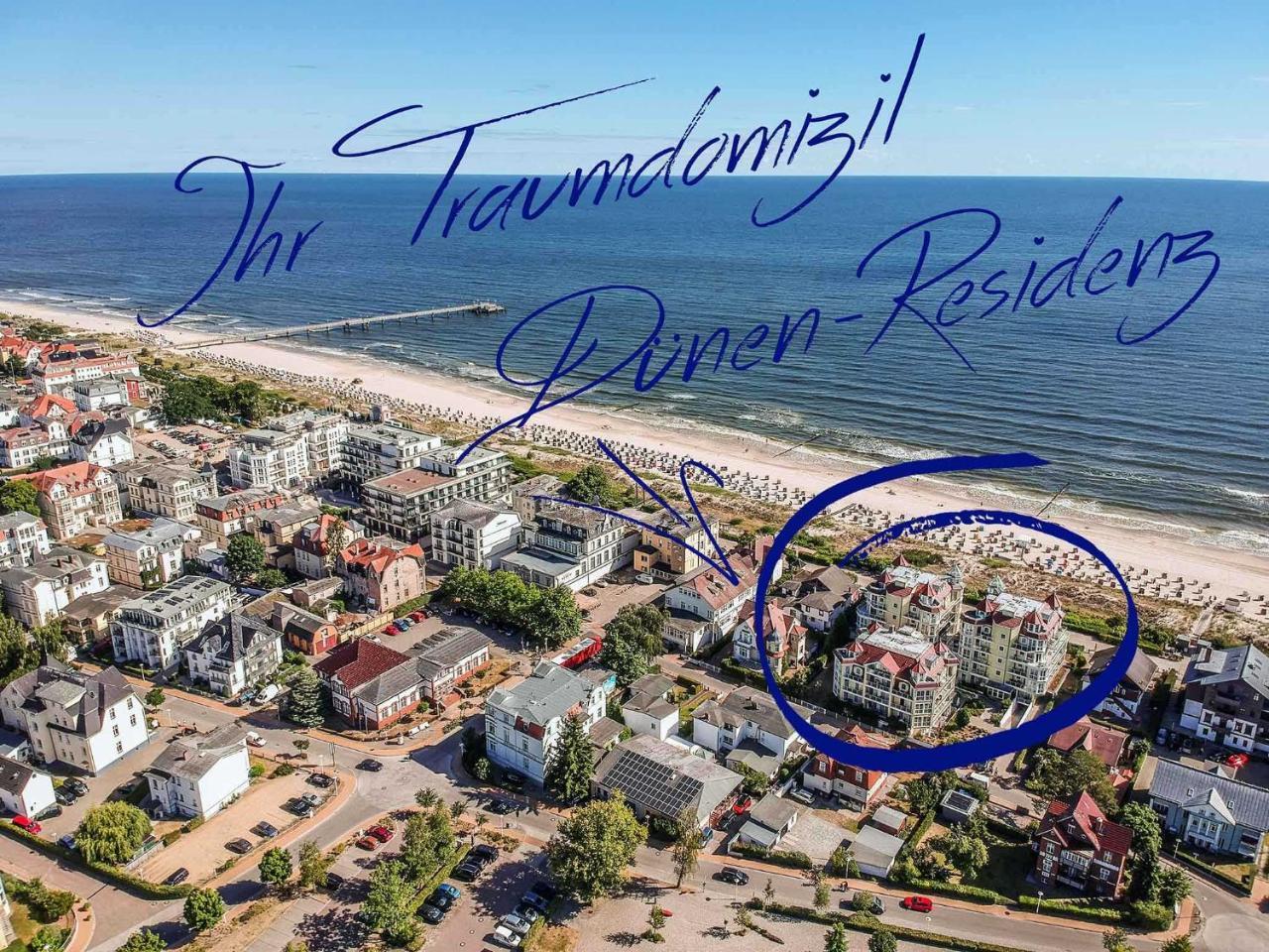 Duenen-Residenz C 18 Apartment Heringsdorf  Ngoại thất bức ảnh